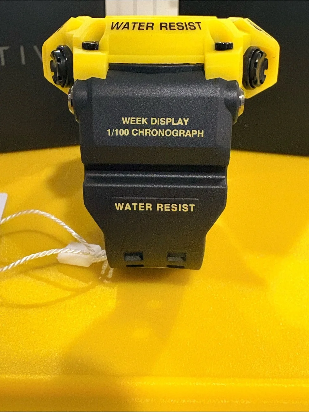 Activa Yellow Digital Sport Watch - Water Resistant